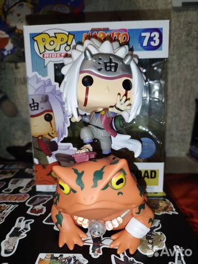Funko pop фигурка Джирайя на жабе