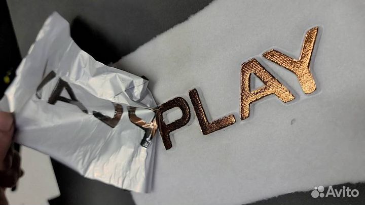 Эмбоссинг тиснение по ткани