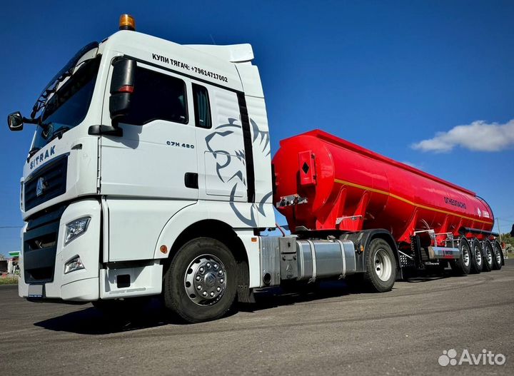 Полуприцеп бензовоз ИнтерПрицеп 853301, 2024