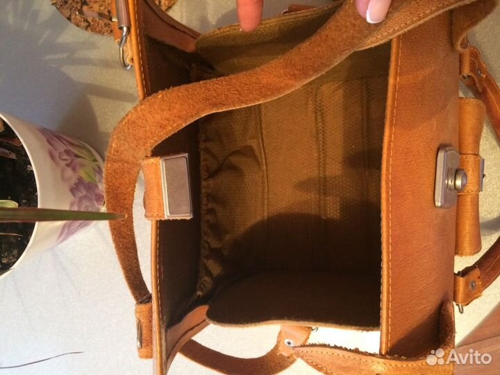 Сумка кожаная