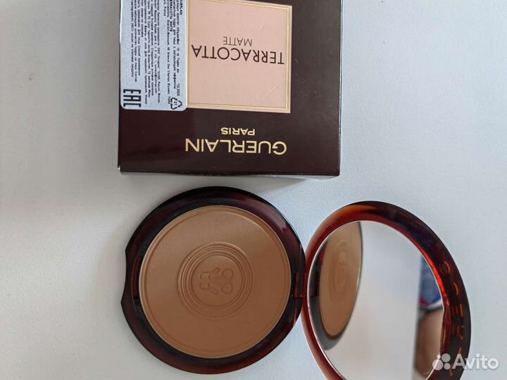 Guerlain пудра terracotta, medium