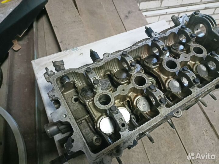 Двигатель в разборе 4zzfe Тойота королла