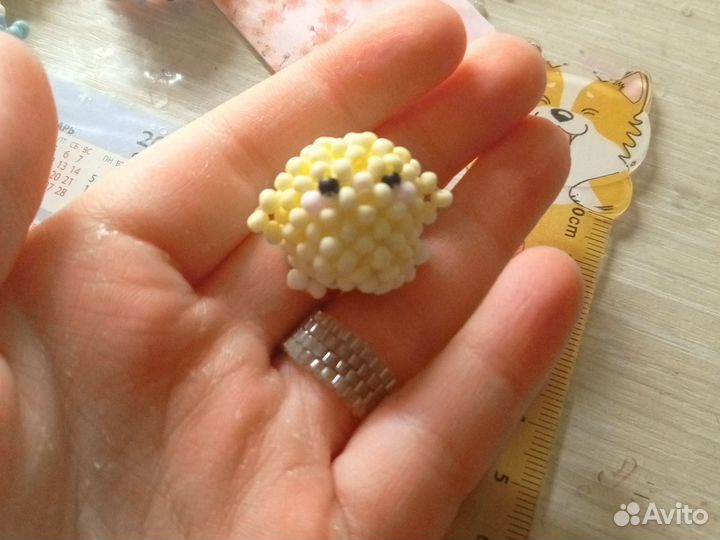 Мини амигуруми из бисера