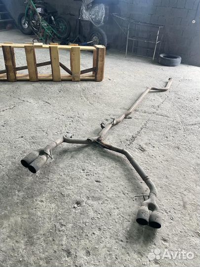 Выхлоп bmw f10