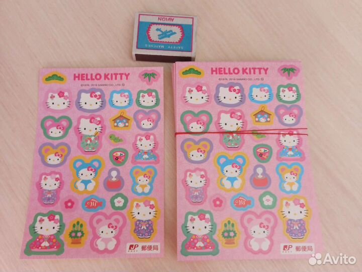 Наклейки из Японии Хэллоу Китти