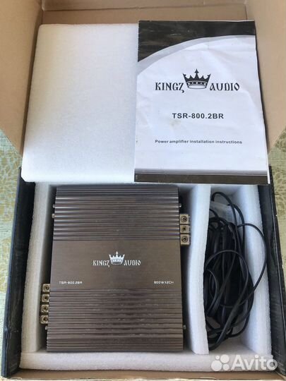Усилитель kingz audio tsr-800.2br