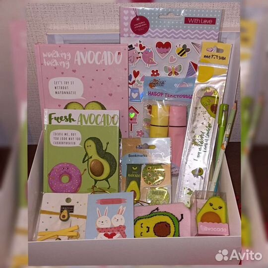 Подарочный бокс канцелярии 