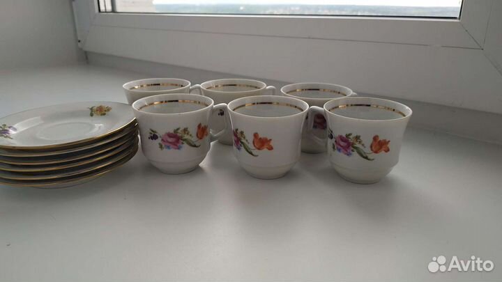 Чайно кофейный сервиз