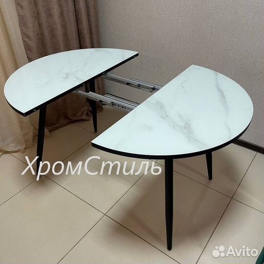 Стол кухонный круглый раздвижной 