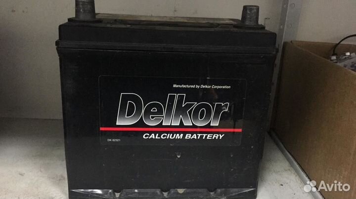 Бу аккумулятор Delkor 26-550 60Ач шевроле лачети
