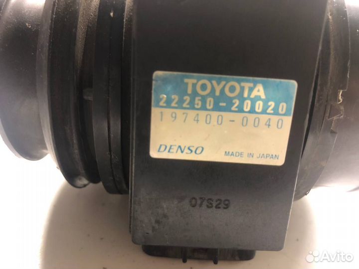 Расходомер воздушный Toyota Prado VZJ95 5VZ