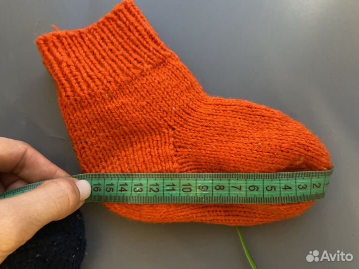 Носки шерстяные вязаные детские