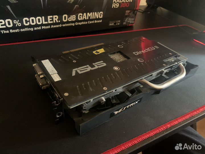 Видеокарта Asus Strix Radeon R9 380 2gb