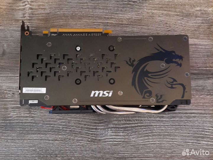 Видеокарта Rx 480 msi