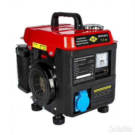Бензогенератор инверторный DDE DPG1201i