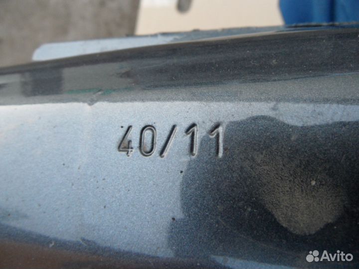 Усилитель заднего бампера Skoda Fabia 2 универсал