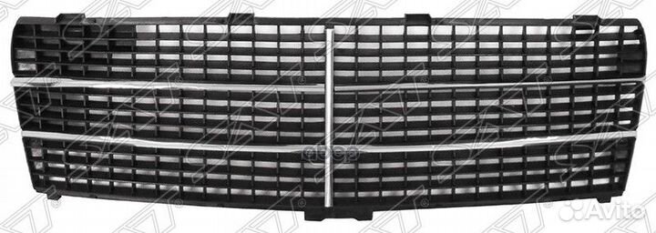 Решетка радиатора mercedes W202 93-00 без хром