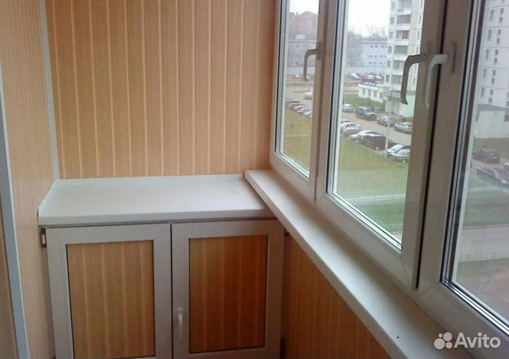 Остекление качественно с отделкой