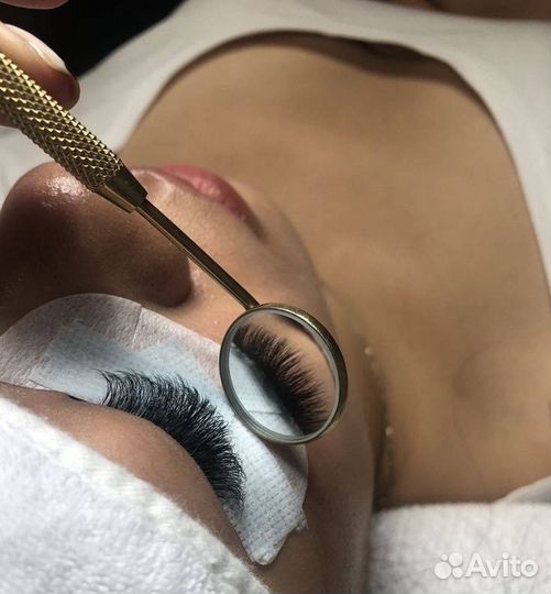 Требуется модель на наращивание ресниц