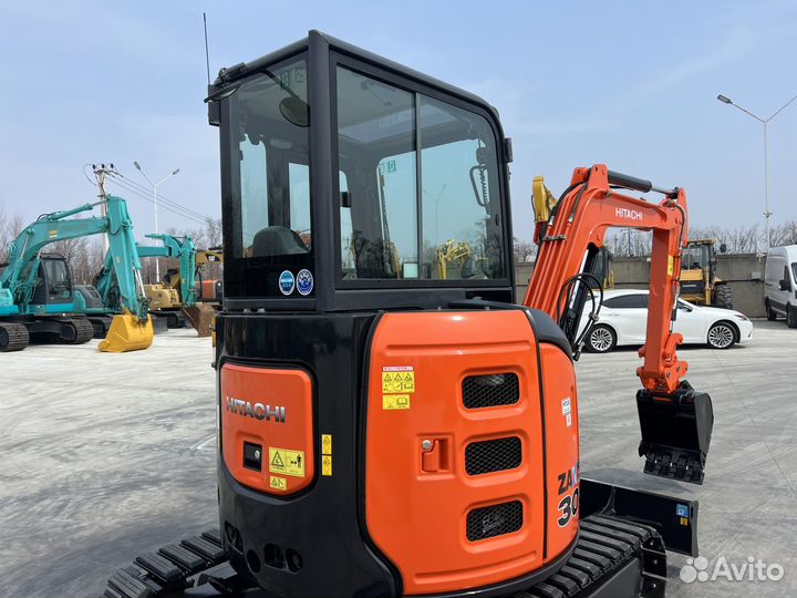Мини-экскаватор Hitachi ZX30U-5, 2021