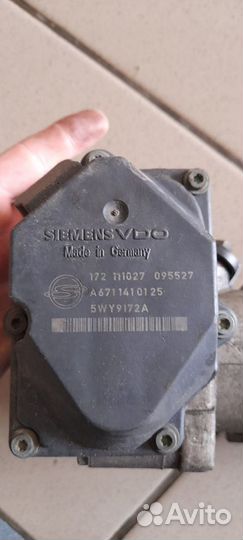 Заслонка дроссельная Ssang Yong Actyon