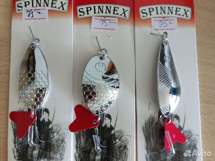 Блесна колебалка spinnex