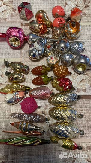 Елочные игрушки СССР одним лотом