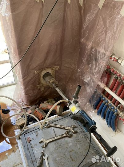 Алмазное бурение,сверление бетона