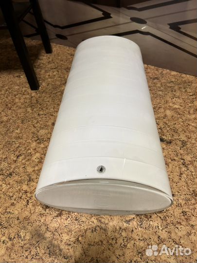 Ваза напольная стекло белая Икея