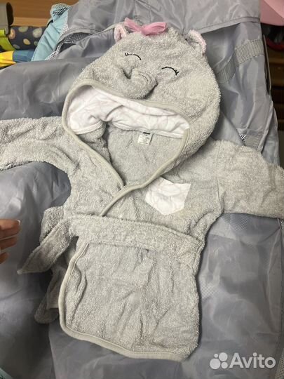 Детский махровый халат 0-9