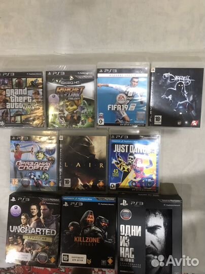 Игры PS1 PS3 PSP X360 XO