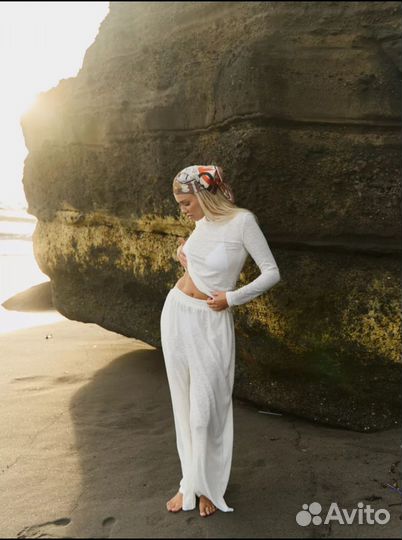 Лонгслив полупрозрачный