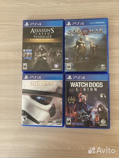 Продаю игры на ps4 в идеальном состоянии