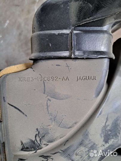 Воздуховод печки на Ягуар s-type