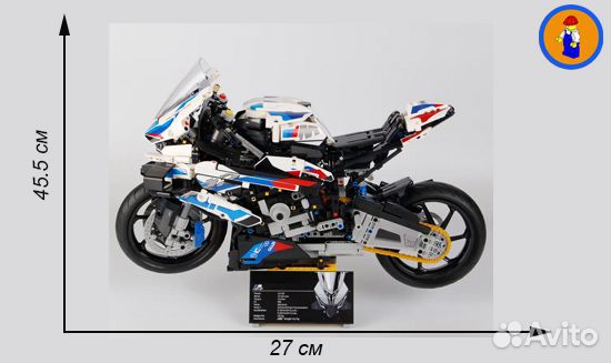 Конструктор мотоцикл BMW M1000RR