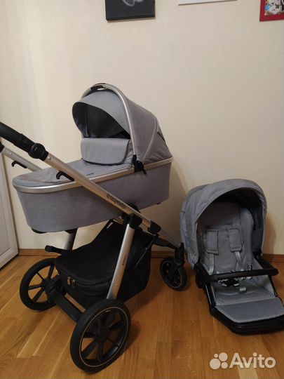 Детская коляска 2 в 1 Design bueno+ автокресло