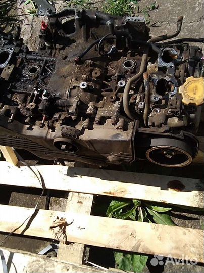 Двигатель subaru outback 2008 г.в