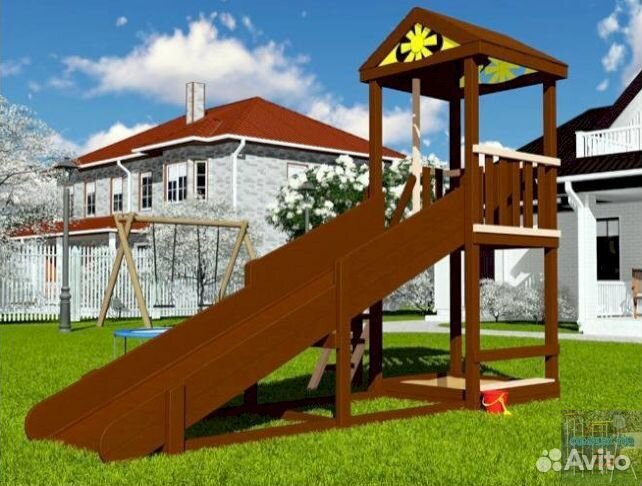 Детская площадка без заноз