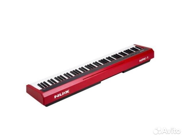 Nux Cherub NPK-10-RD Цифровое пианино, красное