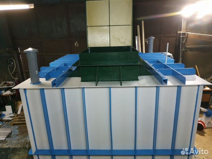 Септик Выгребные ямы Пластик Емкости