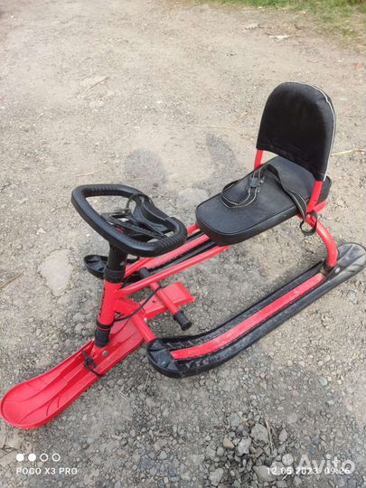 Детский снегокат