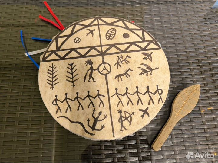 Шаманский бубен 25 см