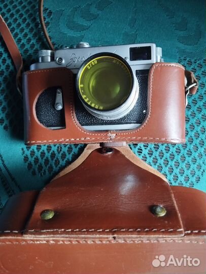Фотоаппарат плёночный Зоркий-4, 1966г