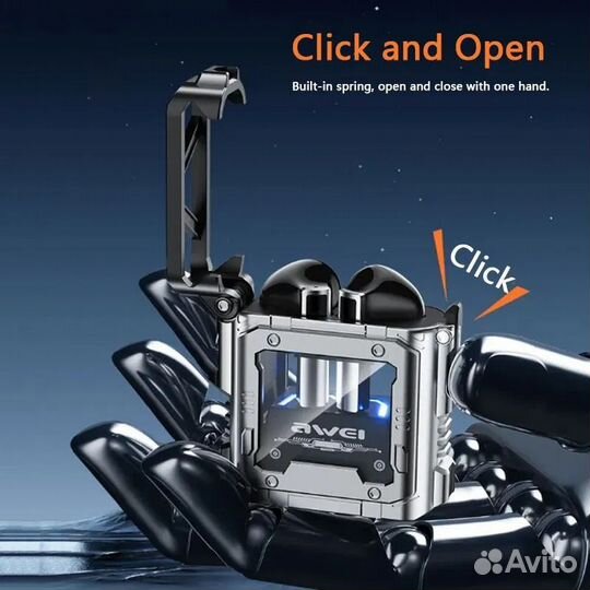 Беспроводные наушники Awei T63 Bluetooth 5.3