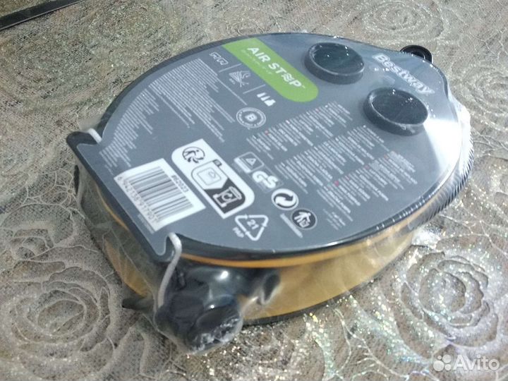 Насос ножной для надувных матрасов и лодок