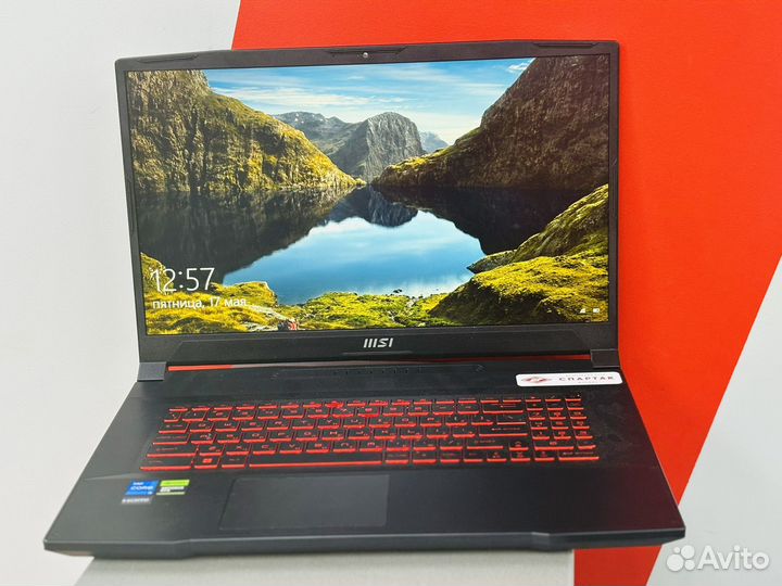 Ноутбук MSI Katana GF76 11UC