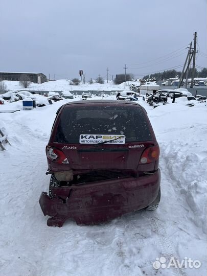 Daewoo matiz в разборе 2008г.в, 0.8, МКПП