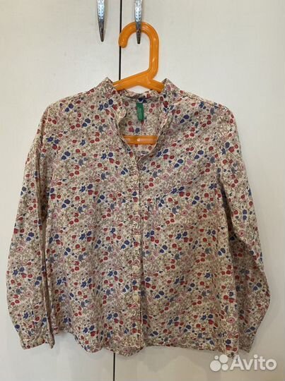 Рубашка benetton на девочку