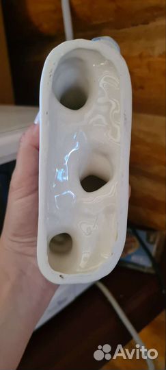 Статуэтка Слоник гжель гусь Хрустальный