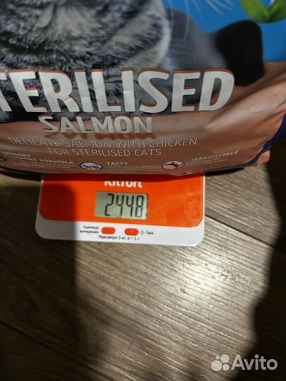 Корм brit premium с лососем